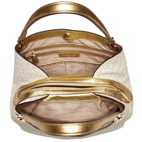 michael kors raven gold|Michael Kors raven shoulder bag.